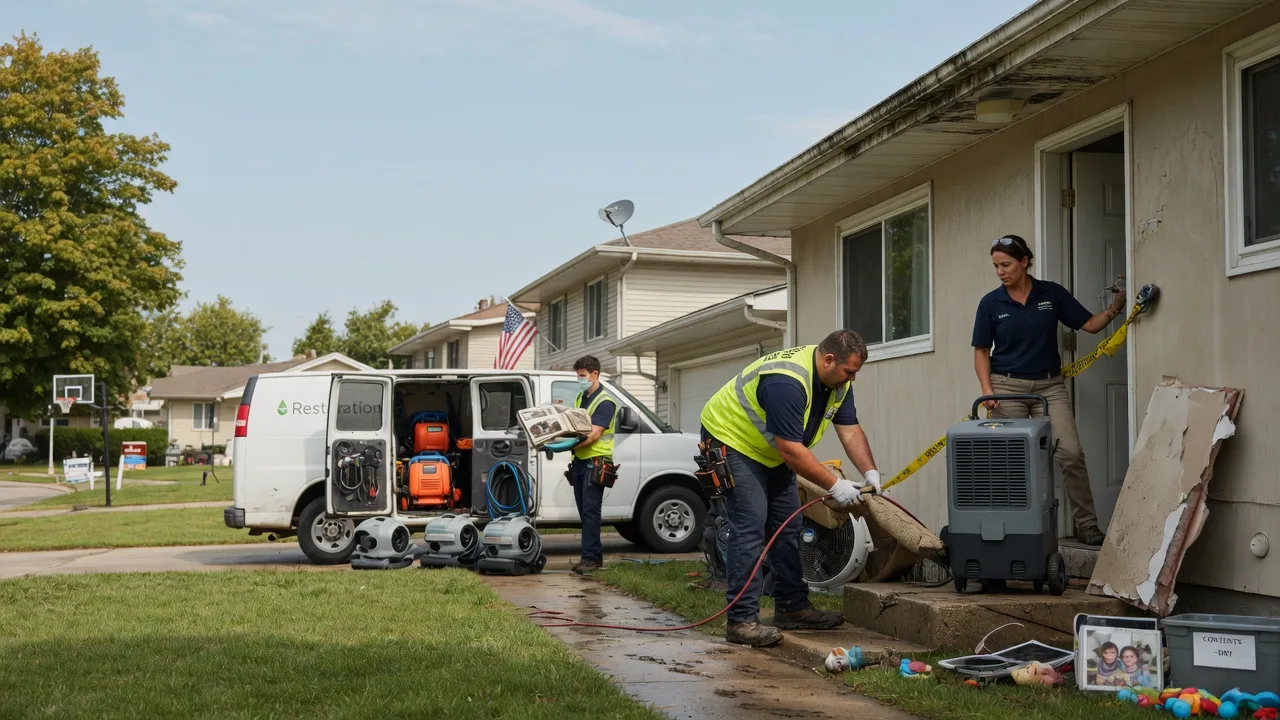 Water Damage Restoration in Vicksburg, MI near me
